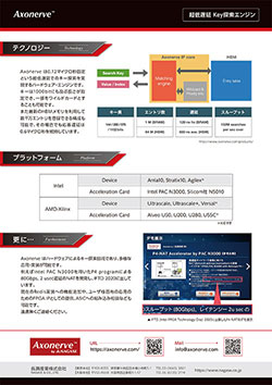 Axonerve Japanese brochure 2